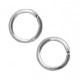 Stainless steel Jumpring 6mm Antique silver